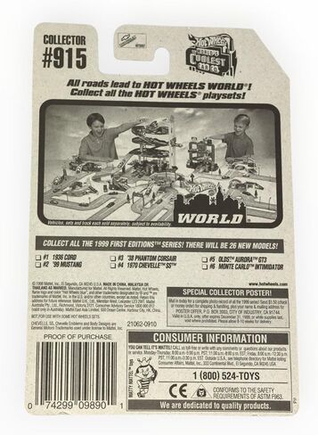 Hot Wheels '70 Chevy Chevelle SS 1999 First Editions Blue 1970 Chevelle SS 1:64 Scale Collectible Die Met Metal Toy Model #4/6 in Saudi Arabia