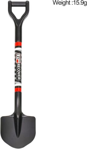 أدوات المجرفة المعدنية محاكاة الملحقات الزخرفية الزخارف المتوافقة مع Tamiya CC01 AXIAL SCX10 TRAXXAS RC4WD D90 D110 1/10 RC Crawler Truck Car (Black) in Kuwait