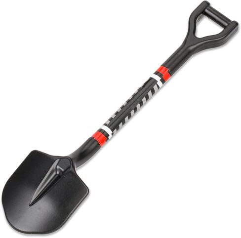 أدوات المجرفة المعدنية محاكاة الملحقات الزخرفية الزخارف المتوافقة مع Tamiya CC01 AXIAL SCX10 TRAXXAS RC4WD D90 D110 1/10 RC Crawler Truck Car (Black) in Kuwait