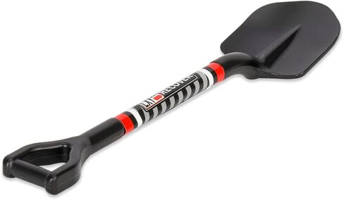 أدوات المجرفة المعدنية محاكاة الملحقات الزخرفية الزخارف المتوافقة مع Tamiya CC01 AXIAL SCX10 TRAXXAS RC4WD D90 D110 1/10 RC Crawler Truck Car (Black) in Kuwait