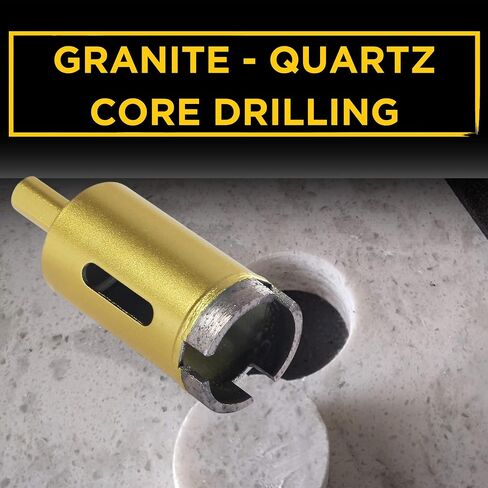 1 3/8 Diamond Concrete Hole Saw Masonry Core Drill Bit Heavy Duty for Brick, Cinder Block, Pavement, Foundation Walls, Concrete Standard Drill Shank 1-3/8 inch in Saudi Arabia