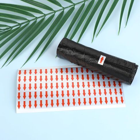 500 PCS ملصقات سهام صغيرة ملصقات السهم الأحمر تسميات 0.6 بوصة مستطيل صغير لاصق ذاتي الملصقات السهم الأحمر ملصقات ملصقات ملصق in Kuwait