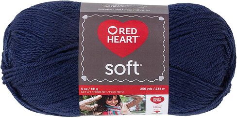 Red Heart Soft Yarn (4604) Navy in Saudi Arabia