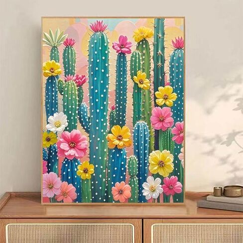طلاء Acioppl بأرقام للبالغين المبتدئين Iris Flower DIY مجموعات الطلاء الأكريلي in Saudi Arabia
