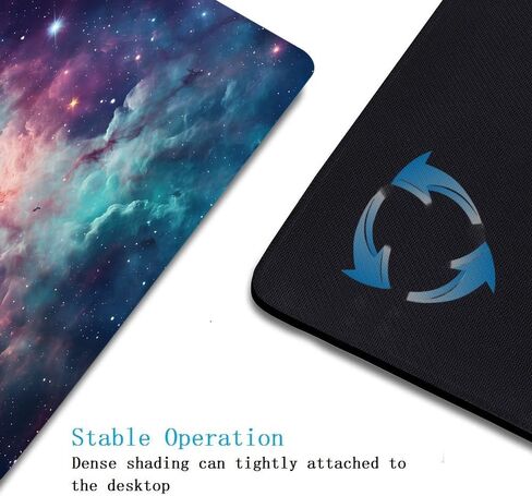 Mouse Pad,Baby Black Cat,Kawaii Anime Cat Mousepad for Wireless Mouse,Cute Desk Accessories,Travel Mousepad with Non-Slip Rubber Base,Gaming Mouse Pad in Saudi Arabia