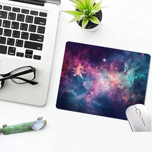 Mouse Pad,Baby Black Cat,Kawaii Anime Cat Mousepad for Wireless Mouse,Cute Desk Accessories,Travel Mousepad with Non-Slip Rubber Base,Gaming Mouse Pad in Saudi Arabia