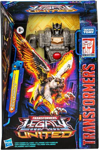 Transformers Legacy United Voyager Class Beast Wars Universe Silverbolt ، 7 بوصات تحويل العمل ، 8+ سنوات in Saudi Arabia