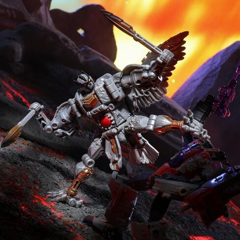 Transformers Legacy United Voyager Class Beast Wars Universe Silverbolt ، 7 بوصات تحويل العمل ، 8+ سنوات in Saudi Arabia