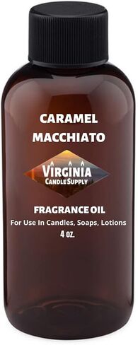 Starbux Caramel Macchiato Type Fragrance Oil (Our Version of The Brand Name) (4 oz. Bottle) for Candle Making, Soap Making, Tart Making, Room Sprays, Lotions, Car Fresheners, Slime, Bath Bombs in Saudi Arabia