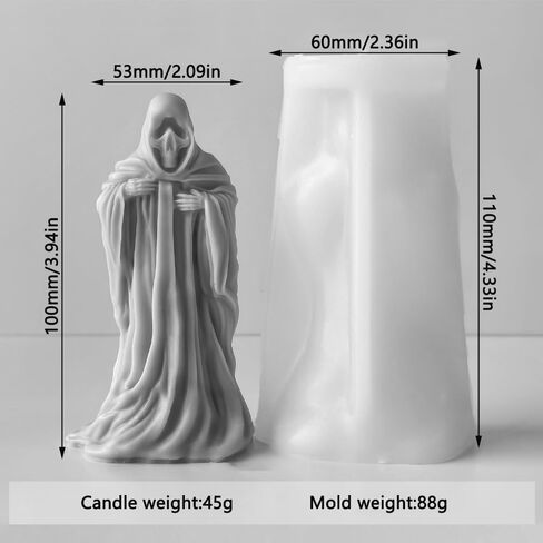 نغمة المرح 3D زوج من قوالب سيليكون شمعة لأقدام لصنع الشموع والراتنج والشموع العطرية والصابون الشمع المصنوع يدويًا وديكور المنزل والحرفية in Saudi Arabia