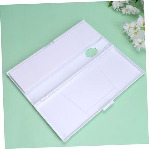 Art Paint Box Watercolor Folding Mixing Box Cover Compartments Organizer for School in Saudi Arabia