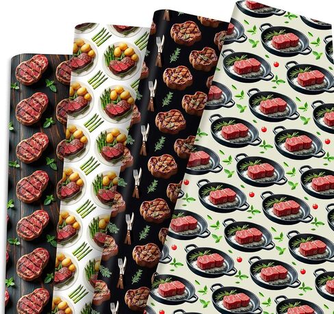 Pineraap 12 Sheets ورقة تغليف الكلب الساخن ، غلاف مضحكة غلاف غذاء ، غذاء ، ورق التعبئة لعيد الميلاد عطلة عيد الميلاد دش ، 20 × 28 بوصة in Saudi Arabia