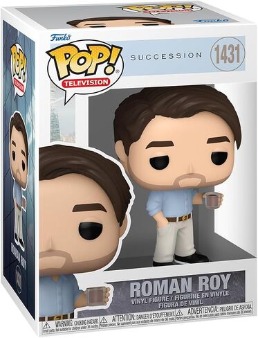 Funko POP! TV: Succession - Roman Roy - Collectable Vinyl Figure - Gift Idea - Official Merchandise - for Kids & Adults - TV Fans - Model Figure for Collectors and Display in Saudi Arabia