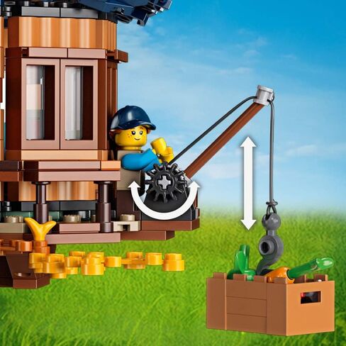 LEGO 21318 Ideas Tree House ، مجموعة بناء نموذجية ل 16 عامًا من العمر مع 3 كابينة وأوراق قابلة للتبديل وأداء مصغرة وشخصية للطيور in Saudi Arabia