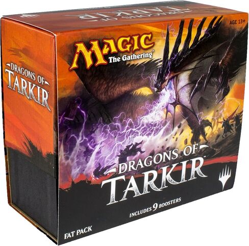 Magic: the Gathering: Dragons of Tarkir Fat Pack (Factory Sealed Includes 9 Booster Packs & More) in Saudi Arabia