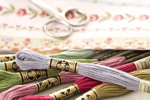 DMC 117-3761 Mouline Stranded Cotton Six Strand Embroidery Floss Thread, Light Sky Blue, 8.7-Yard in Saudi Arabia