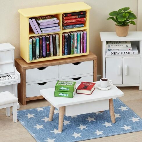 200 PCS MINI Books Book Miniatures مجموعة القلق الكتب الكتب الصغيرة لإكسسوارات ديكور DOLLHOUS in Saudi Arabia