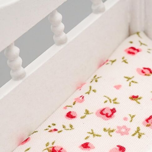 Odoria 1/12 Miniature Baby Cradle Dollhouse Excessories in Saudi Arabia