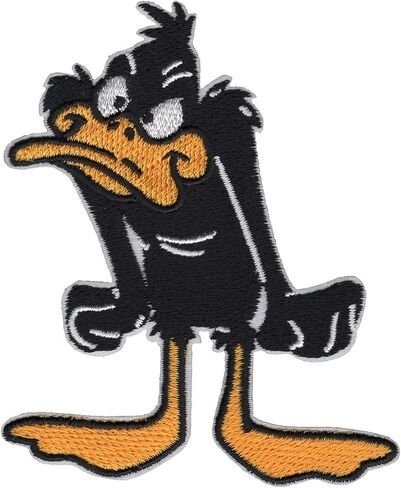 C&D Visionary Looney Tunes-Daffy Duck Angry Patch, Multi-Colered in Saudi Arabia