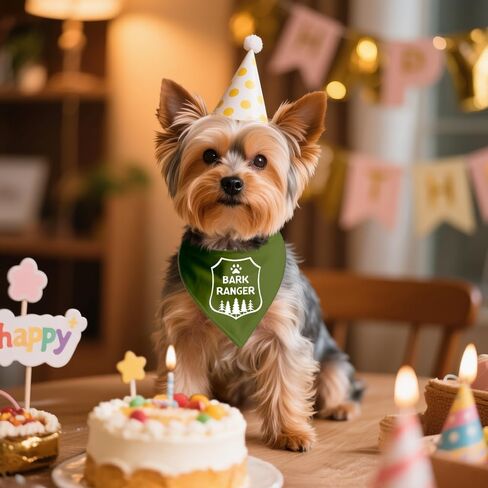 مضحكة في الهواء الطلق الكلب باندانا ، Puppy وشاح صورة دعامة للمغامرة في الهواء الطلق التنزه جبل التخييم ، هدايا للحارس (الغابة) in Kuwait