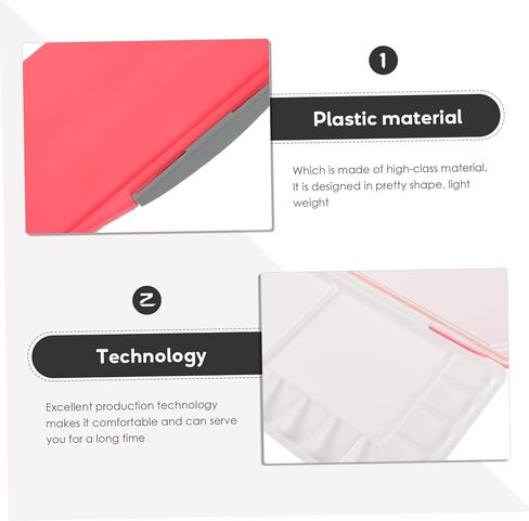جوجوفوني ألوان مائية لوحة ألوان مائية لوحة ألوان مائية فارغة صباغ مربع مربع خلط صينية in Saudi Arabia