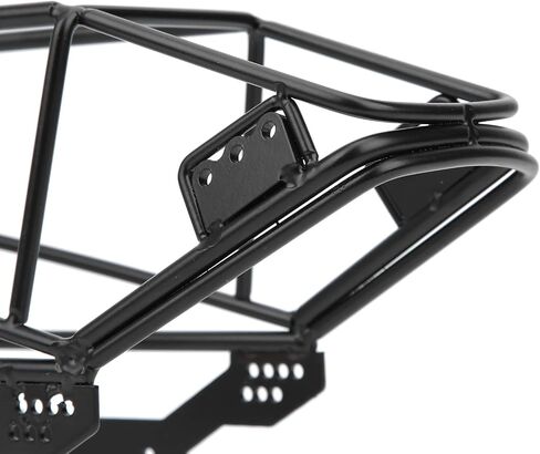 plplaaoo Metal RC Car Roll Cage – Full Tube Frame Body Chassis for Axial SCX10 | Compatible with 1/10 Scale RC Crawler Truck Parts, Durable Steel Upgrade with Increased Grip in Saudi Arabia