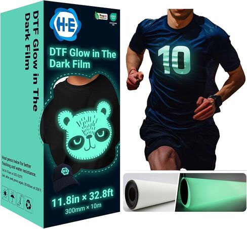 H-E 11.8in × 32.8 قدم في فيلم DTF Dark DTF لفة فيلم DTF LOMINS in Saudi Arabia