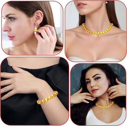 200 PCS Baseball Beads مع 1 لفة من الحبل المرن ، و 10 مللي مولار من حبات البيسبول للبيسبول أكريليك من أجل المجوهر in Saudi Arabia