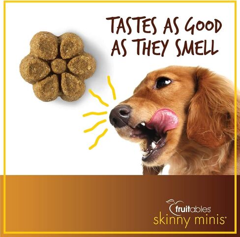 Fruitables Skinny Minis Low Calorie 5 Ounce Rotisserie Chicken Soft & Chewy Dog Treats Pack of 3 in Saudi Arabia