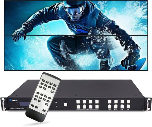 OREI HDMI Extender Over Cat6 330ft - 1080p Over IP, Loop Out, One-Way IR in Kuwait