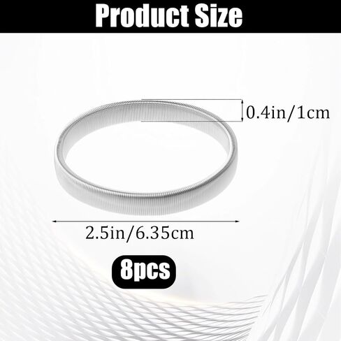 8 Pcs Shirt Sleeve Holders Stretchy Metal Armbands, Anti-Slip Elastic Shirt Sleeve Holders, Sleeve Garters, Anti Slip Shirt Sleeve Holders, Fixing Long Sleeves for Band Stretch Garters for Men Women in Saudi Arabia