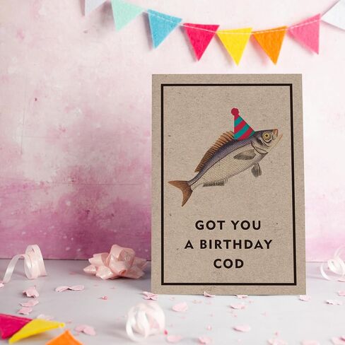 Got You A Birthday Cod - Hilarious Birthday Card Pun - Birthday Card for Him Her Men Women in Saudi Arabia