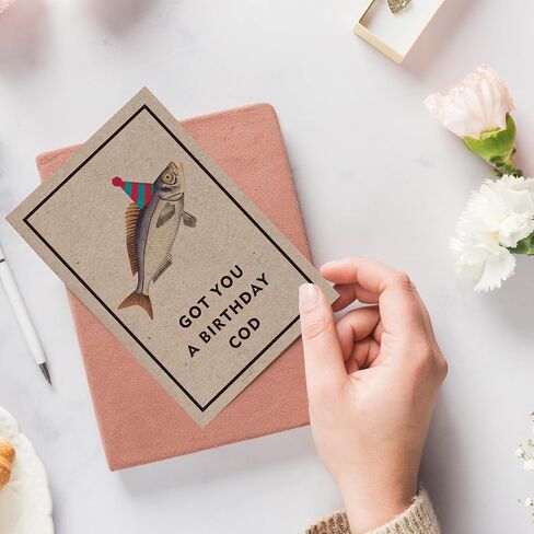 Got You A Birthday Cod - Hilarious Birthday Card Pun - Birthday Card for Him Her Men Women in Saudi Arabia