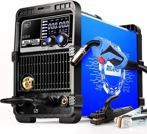 MIG Welder, 145Amp 120V Flux Core MIG/Lift TIG/Stick 3-in-1 Welding Machine, IGBT Inverter Welder Equipment, Portable and Compact Design for Ultimate Value and Flexibility. in Saudi Arabia