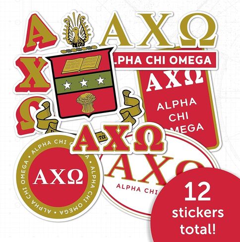 Desert Cactus Alpha Chi Omega Sticker Axo Sheet Standard Secal Secal Laptop Botto Mater Car (Full - Standard) in Saudi Arabia