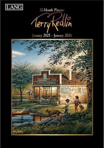 Lang Companies, Terry Redlin 2026 Planner, 8.5'' X 12'', 12-Month Calendar with Stapled Binding in Saudi Arabia