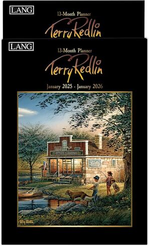Lang Companies, Terry Redlin 2026 Planner, 8.5'' X 12'', 12-Month Calendar with Stapled Binding in Saudi Arabia