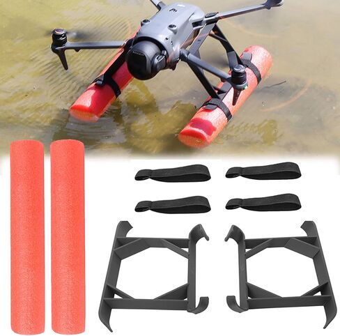 Landing Gear Float Skit for DJI Mavci 4 Pro, Drone Water Landing Gear/Float Tripod Stand/Buoyancy Stick Extended Height/Kit Accessory in Saudi Arabia