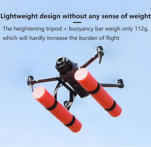Landing Gear Float Skit for DJI Mavci 4 Pro, Drone Water Landing Gear/Float Tripod Stand/Buoyancy Stick Extended Height/Kit Accessory in Saudi Arabia