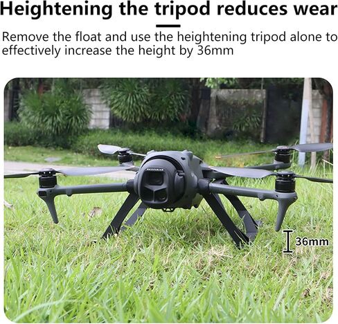 Landing Gear Float Skit for DJI Mavci 4 Pro, Drone Water Landing Gear/Float Tripod Stand/Buoyancy Stick Extended Height/Kit Accessory in Saudi Arabia