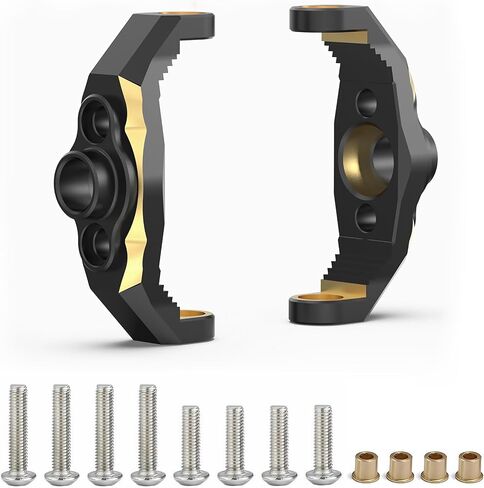TRX4M BRASS C-HUBS Carrier 2PCS 9.2G CASTER CASTER CORTERS PORTAL DRIVE FOWNIGHT FOR 1/18 RC CRAWLER CAR 97074-1 97054-1 TRX4M ترقيات الترقيات in Saudi Arabia