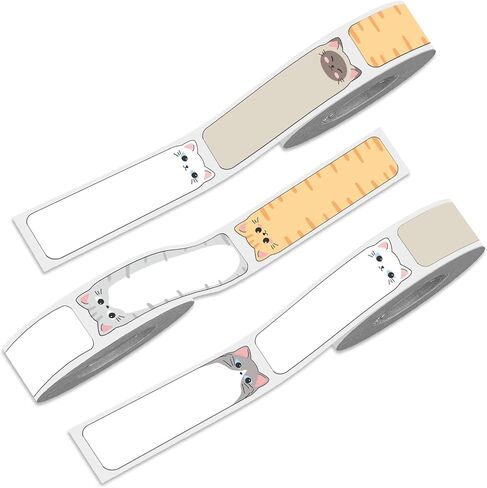 ملصقات phomemo d30 تسمية الاسم إعادة ملء ، 0.47 "x1.57" (12 مم × 40 مم) 160 ملصقات/لفة ورقة تسمية ذاتية لفة ، العودة إلى اللوازم المدرسية شريط وضع علامة ، علامة اسم لطيف in Saudi Arabia