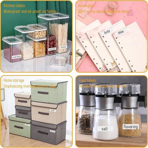 4 Rolls D30 Labels,0.47 X 1.57 in Print Master Labels Refill, White Smart Mini Label Maker Refill 160 Sheets/Roll, Thermal Sticker Paper for Office 160 Label Printing Paper in Saudi Arabia