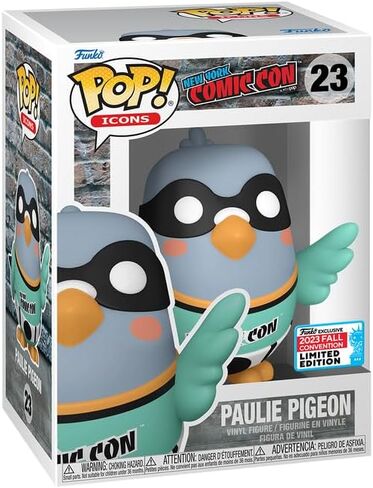 Pop! Icons: NYCC 2023 - Paulie Pigeon (NYCC 2023 Shared Exclusive) in Saudi Arabia