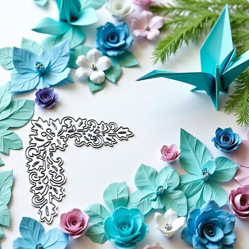 زاوية أوراق الزاوية يموت القطع المعدنية الدانتيل ، لألبوم DIY Scrapbooking Photo ألبوم ديكور. الورق النقش يموت لصنع البطاقات templated in Saudi Arabia