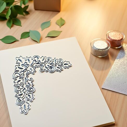 زاوية أوراق الزاوية يموت القطع المعدنية الدانتيل ، لألبوم DIY Scrapbooking Photo ألبوم ديكور. الورق النقش يموت لصنع البطاقات templated in Saudi Arabia