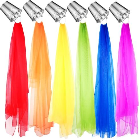 Zonon 6 Sets Rainbow Classroom Decor Art Paint Party Decoration Rainbow Sheer Curtains for Classroom Windows Birthday Party Favors First Day of School Bedroom Decor(Multicolor) in Saudi Arabia