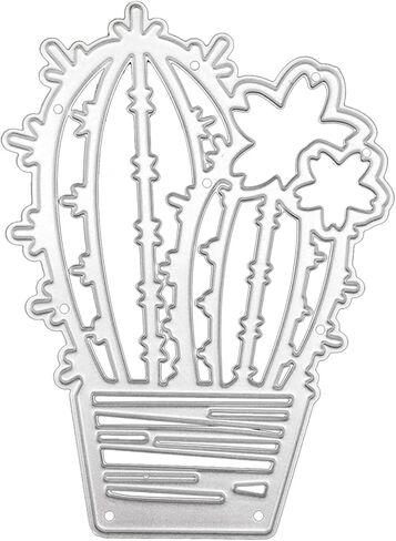 Cactus Mould Cutting Dies, for DIY Scrapbooking Photo Album Decorative Embossing Paper Dies for Card Making Templated in Saudi Arabia
