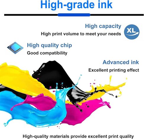 901XL 901 Ink Cartridges Replacement Compatible Black and Color 901XL 901 for HP OfficeJet Pro J4500 J4580 J4640 J4660 4500 Ink Cartridge Printer in Saudi Arabia
