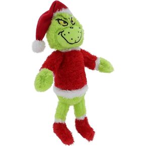 الأديان 10 "لعبة عيد الميلاد الخضراء Monster Plush Toy-دمية حيوانية محشوة بالأولاد والبنات ، مثالية لزخارف عيد الميلاد والهدايا (Red-B) in Kuwait
